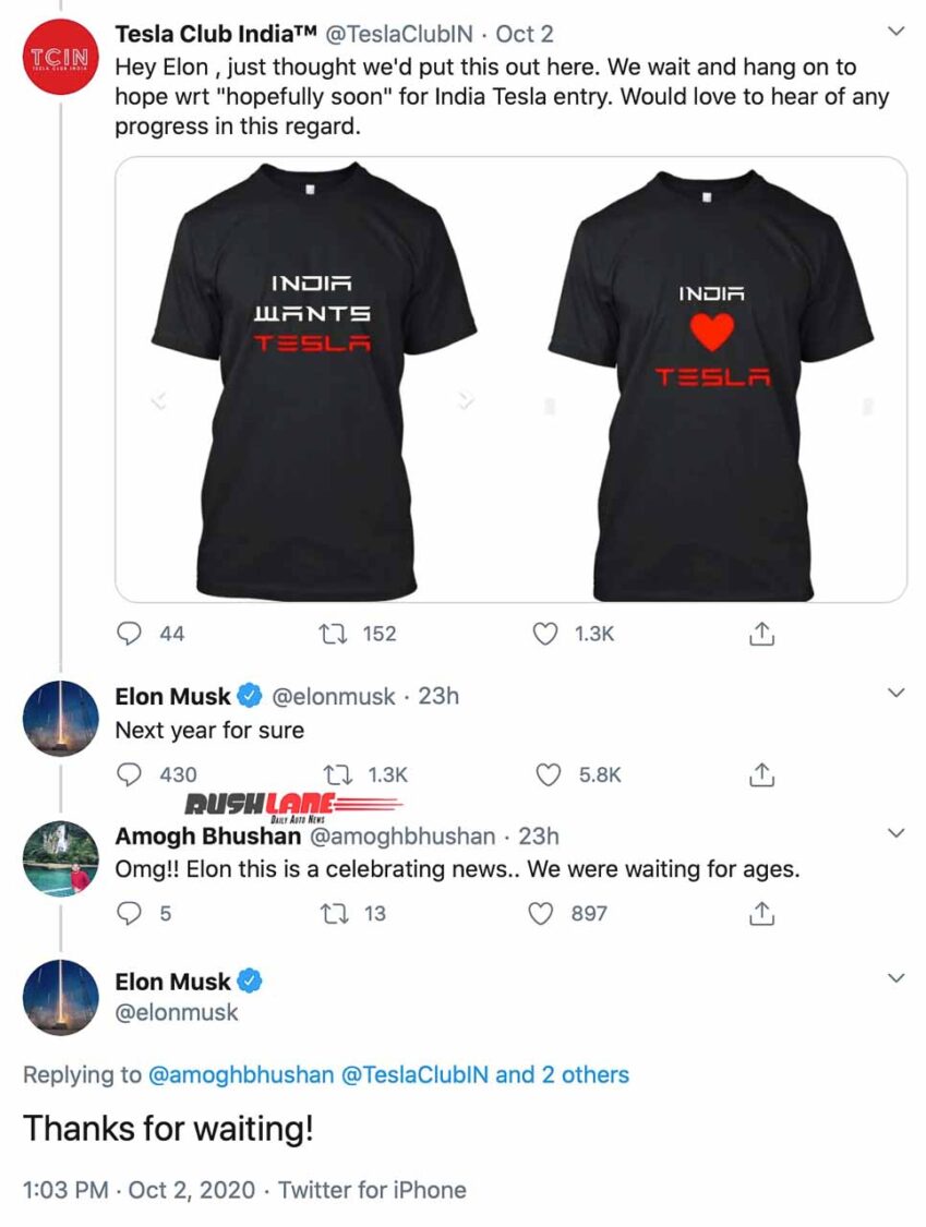 Tesla India Launch Confirmed by Elon Musk