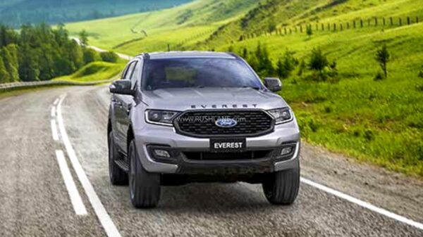 Ford Endeavour New Grille