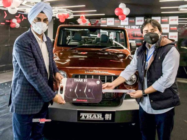 Mahindra Thar Deliveries start