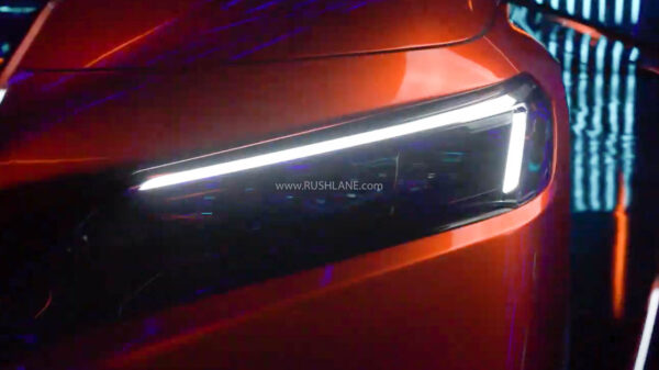 2021 Honda Civic Teaser LED Headlights