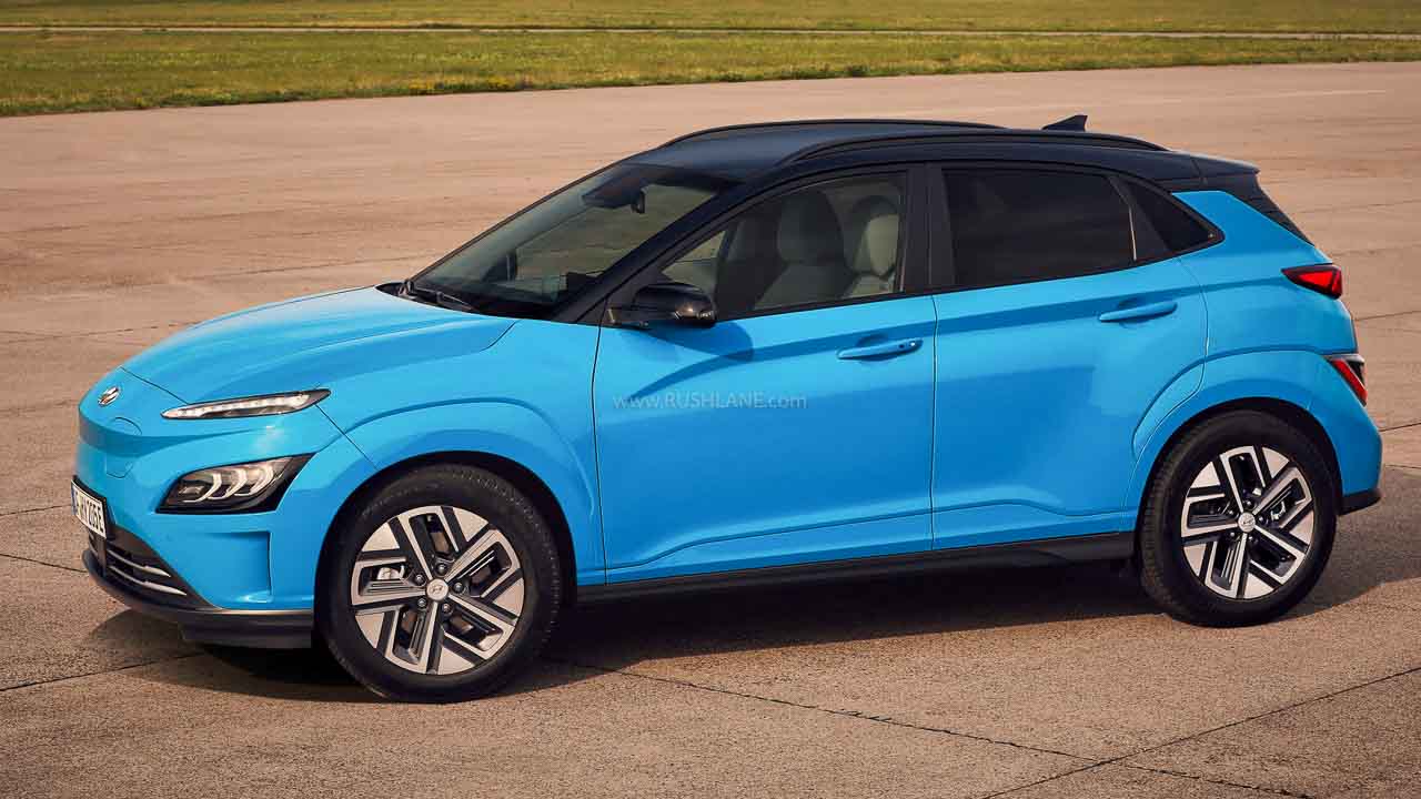 2021 Hyundai Kona Electric Facelift Debuts - To Go On Sale Next Year