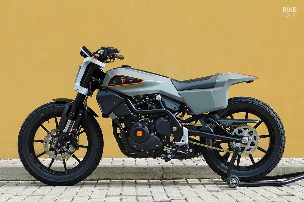 Harley Davidson XR338 Street Tracker Concept Based On Benelli 300cc