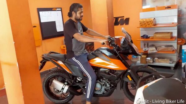 KTM 250 Adventure At Chennai Showroom