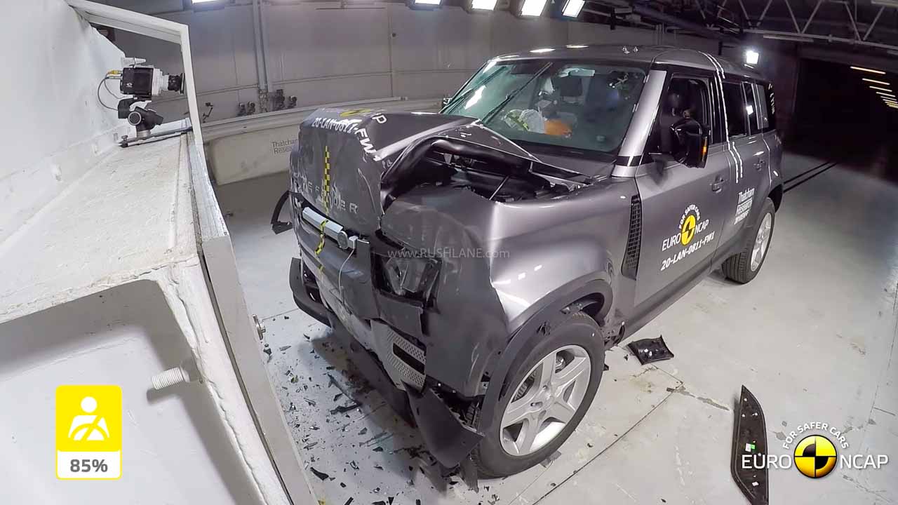 2020 Land Rover Defender Crash Test - EURO NCAP