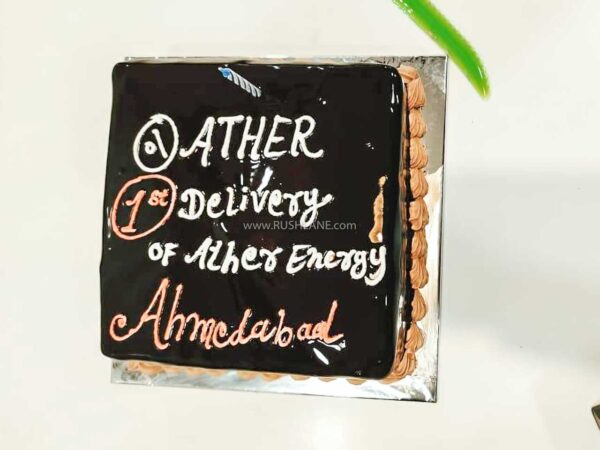 Ather 450x 1st delivery of Ahmedabad