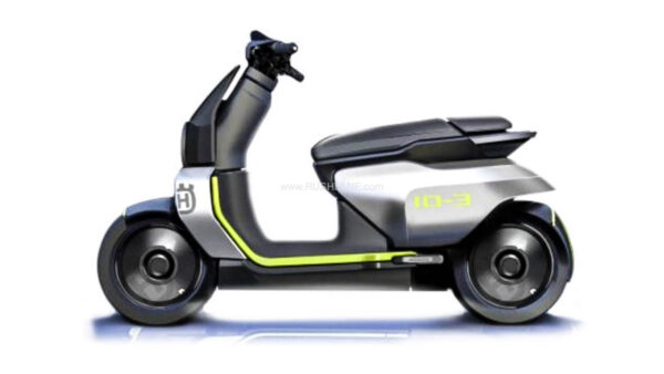 Bajaj Chetak based KTM / Husqvarna Electric Scooter Render