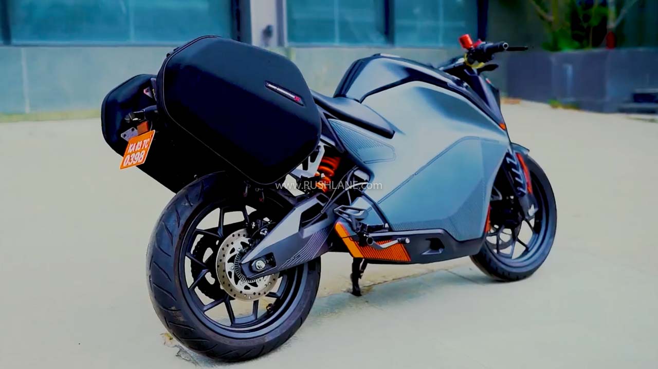 Ultraviolette F77 Electric Motorcycle First Test Run In 2021 - New Teaser