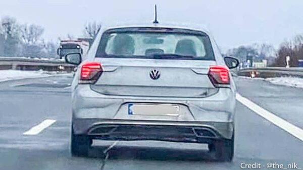 Facelifted VW Polo