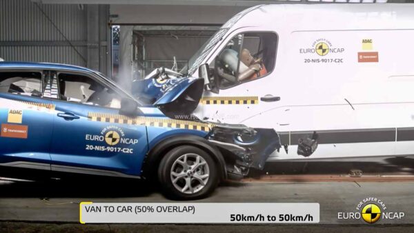 Car vs Van Crash Test - EURO NCAP