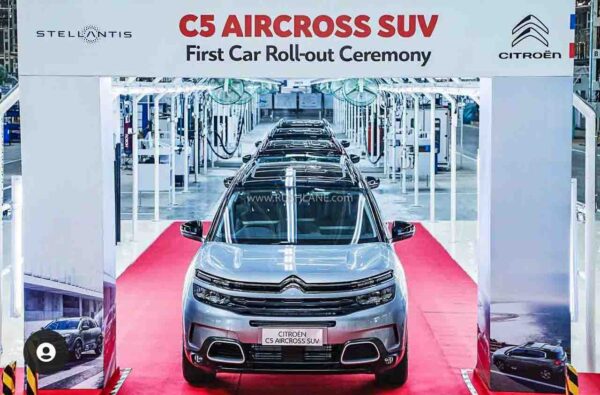 Citroen C5 Aircross Production Starts in India