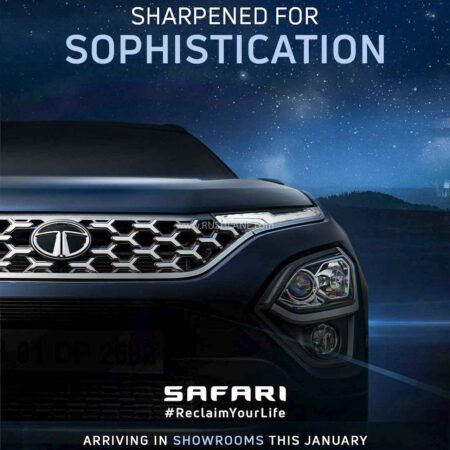 New Tata Safari Front