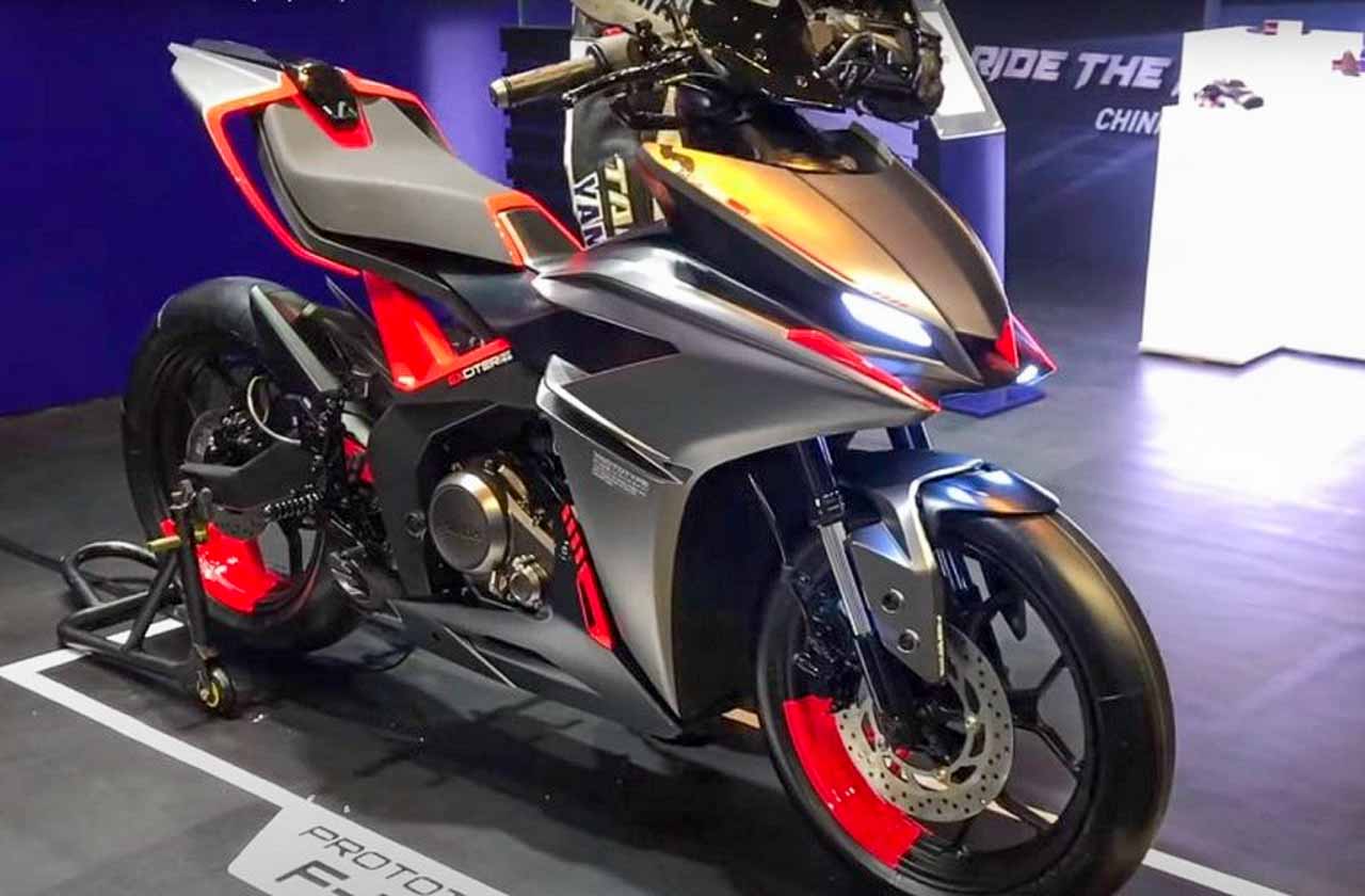 Yamaha F-155 is a future scooter concept equipped with an R15 engine -  India News Republic