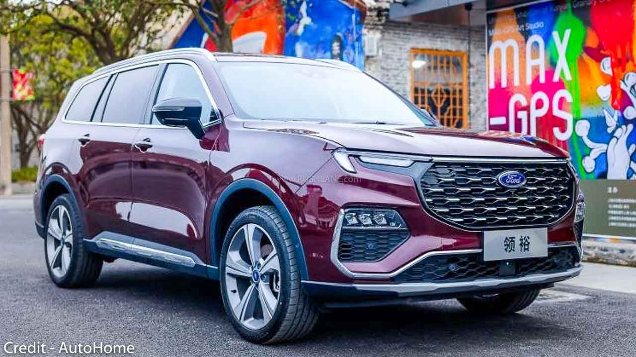 2021 Ford Equator SUV Spied In Production Spec - New Interiors, Captain