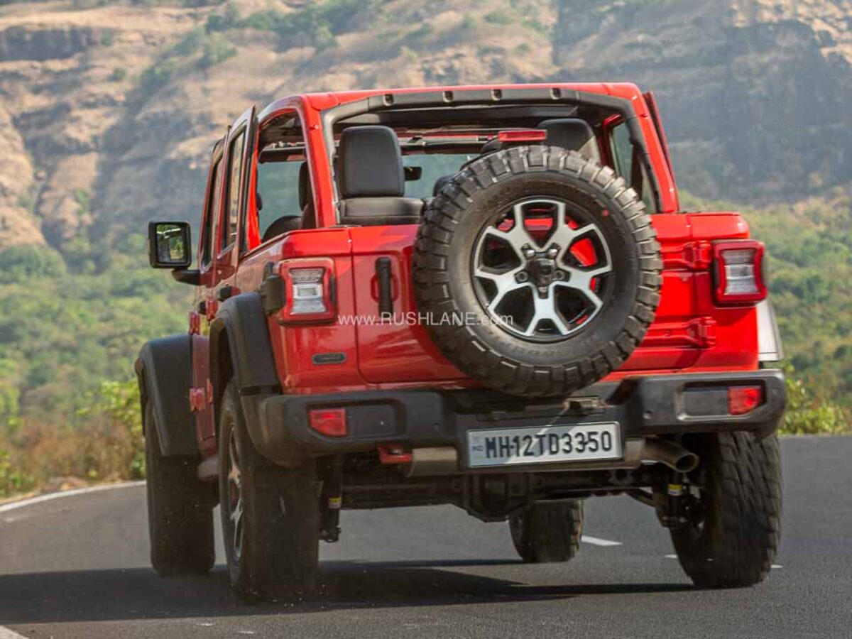 Jeep Wrangler CKD Launch Price Rs  L To Rs  L