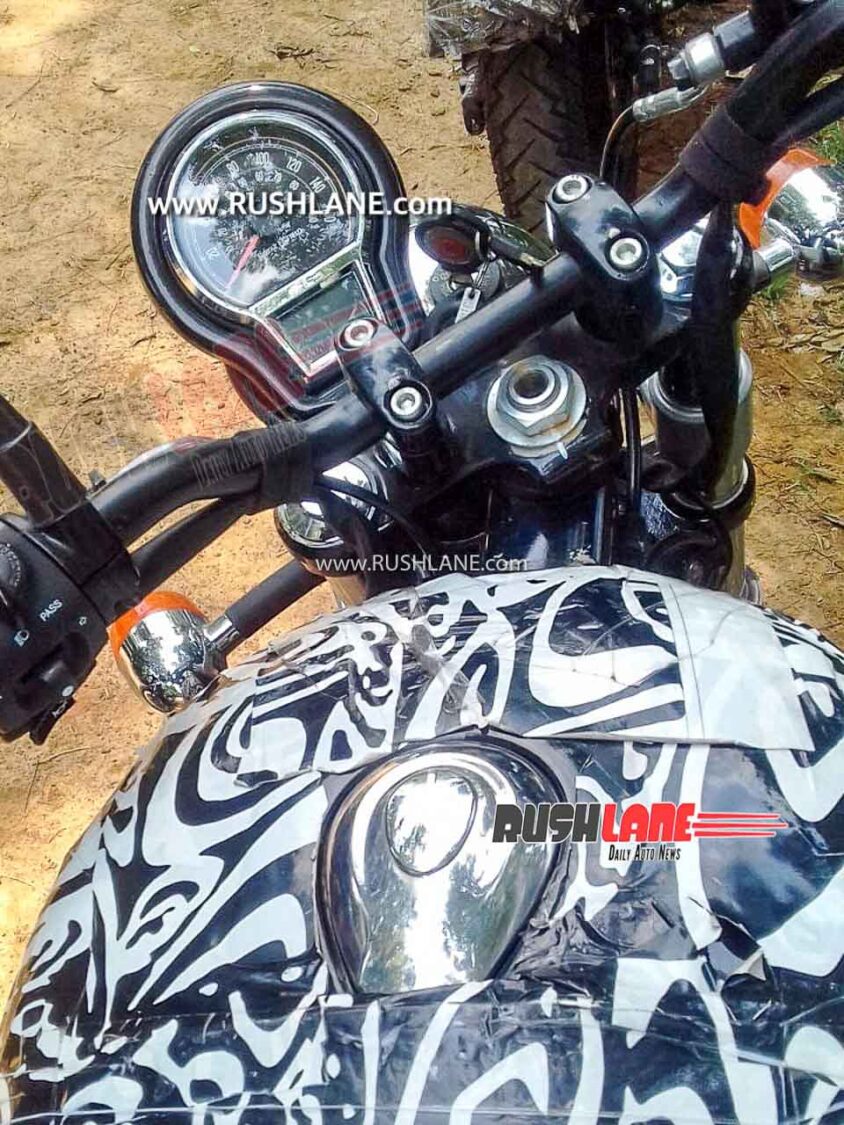 Royal Enfield Hunter 350 Spied
