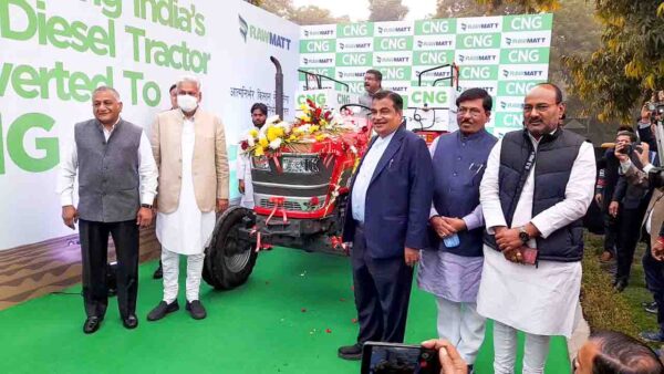 India's first CNG Tractor Launch