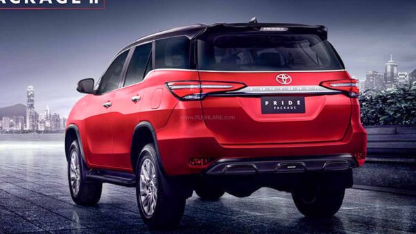 2021 Toyota Fortuner Pride Package