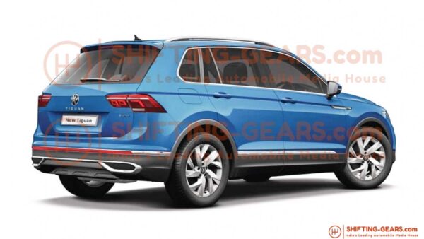 2021 Volkswagen Tiguan Facelift for India