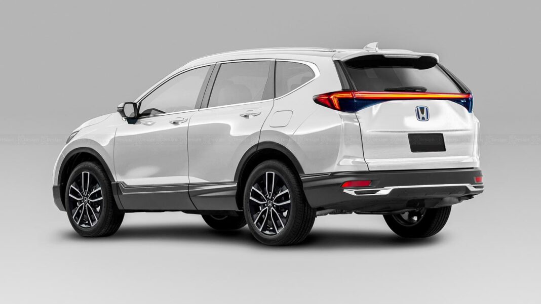 2022 Honda CRV Next Gen Render Based On Latest Spy Shots