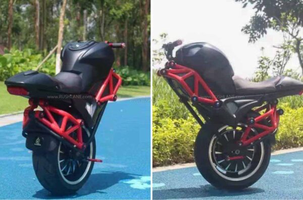 Electric Motorcycle With One Wheel - Launched By Alibaba For USD 1,850 (Rs  1.34 L)