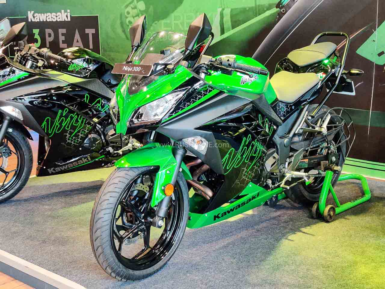2021 Kawasaki Ninja 300 Online Bookings Via Amazon India At Rs 3k