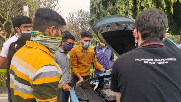MG ZS Electric Car Donated To IIT Delhi