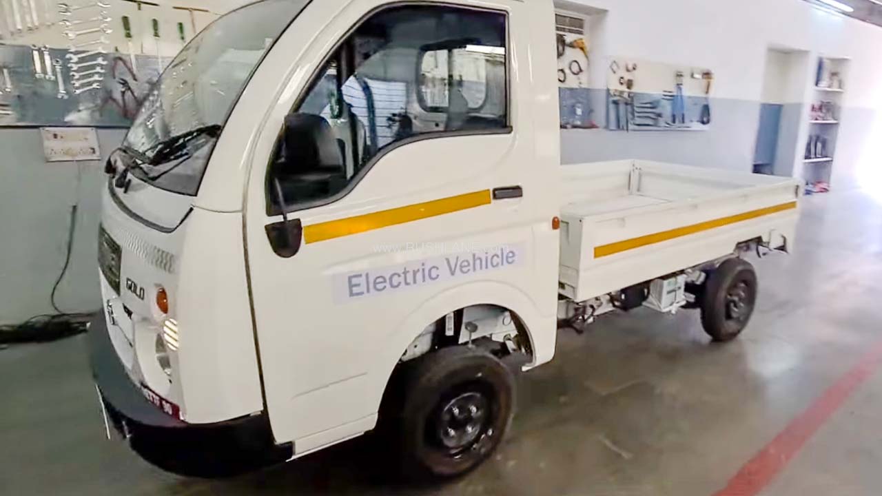 Tata Ace Modified Into Electric Vehicle With 150Km Range
