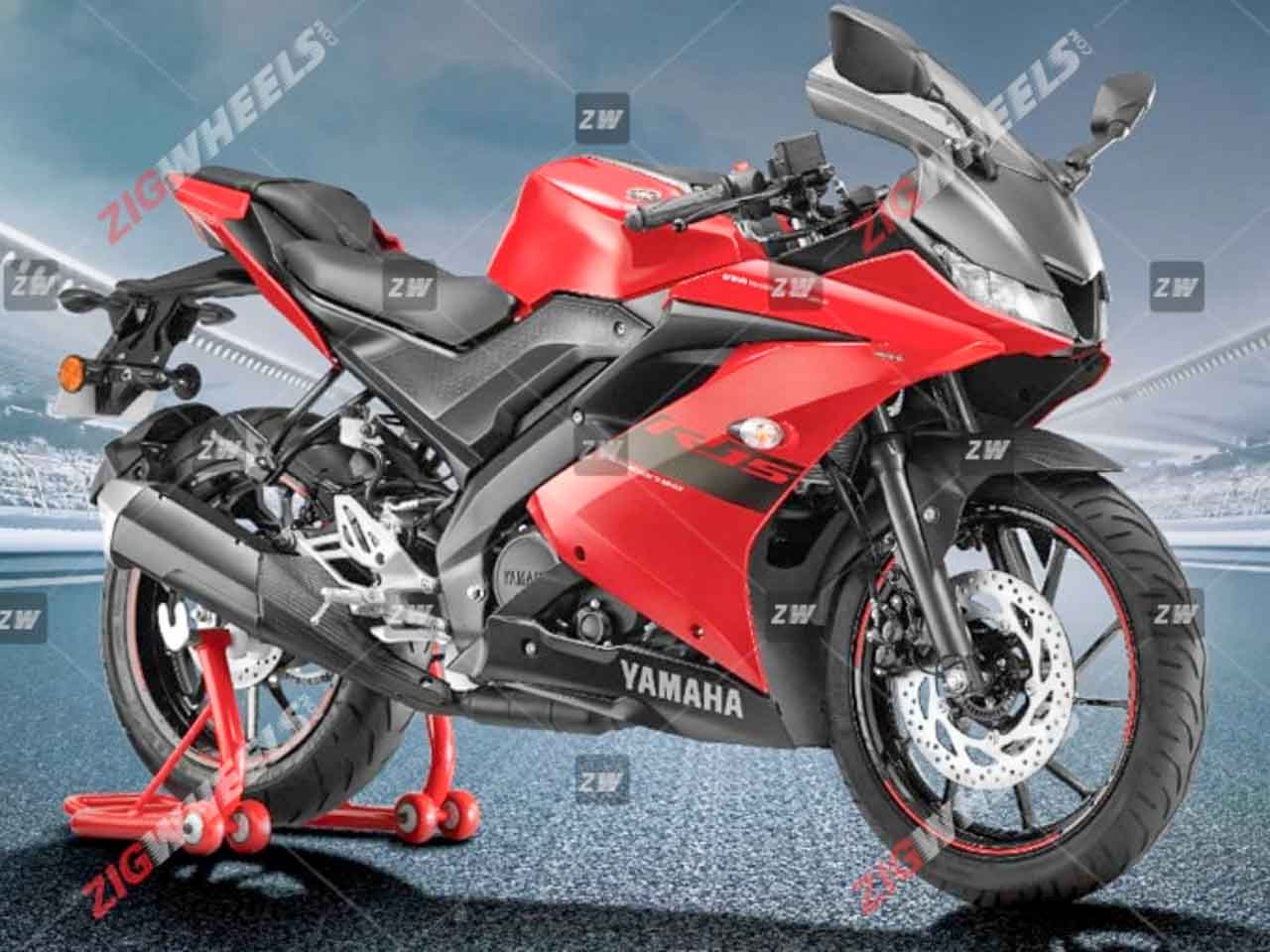 2021 Yamaha R15 New Red Colour Option Leaks Ahead Of Launch