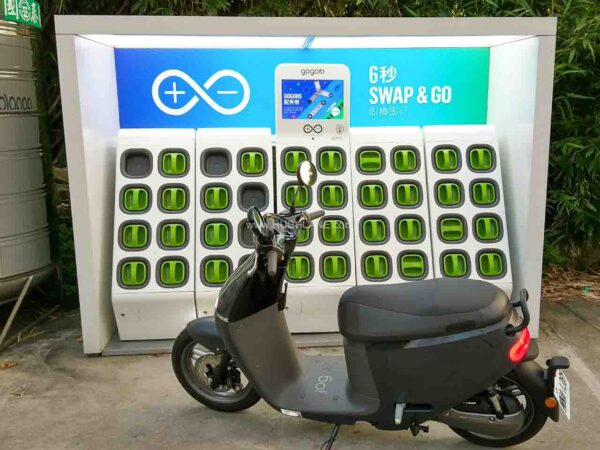 Gogoro Electric Scooter swappable battery