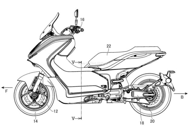 Yamaha E01 Electric Scooter Production Spec Patent Leaks