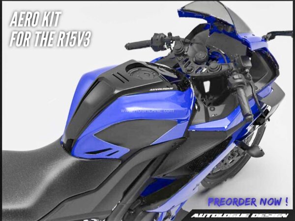 2021 Yamaha R15 V3 Aero Kit by Autologue Design