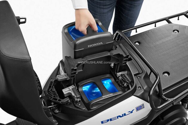 Honda electric scooter with battery swap tech - Benly e