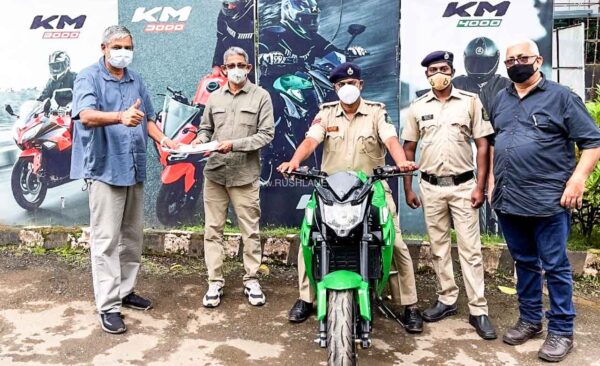 Kabira Electric Motorcycles For Goa Police