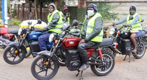 Kridn Electric Motorcycle in Kenya, Africa
