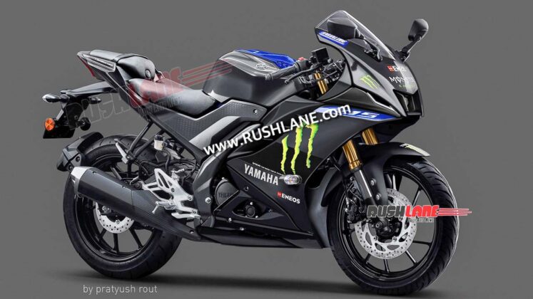 2021 Yamaha R15M Monster Energy MotoGP Edition - Render