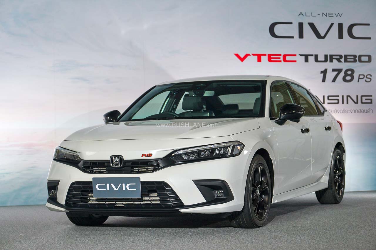 2022 Honda Civic Debuts In Thailand With Minor Design Updates