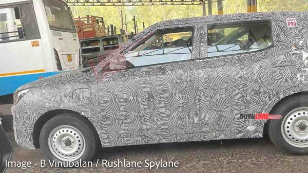 2023 Mahindra XUV300 Electric aka eXUV300 EV - spied for first time