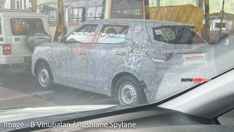 2023 Mahindra XUV300 Electric aka eXUV300 EV - spied for first time