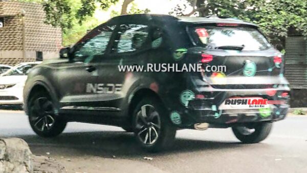 Upcoming MG Astor SUV spied in new camo