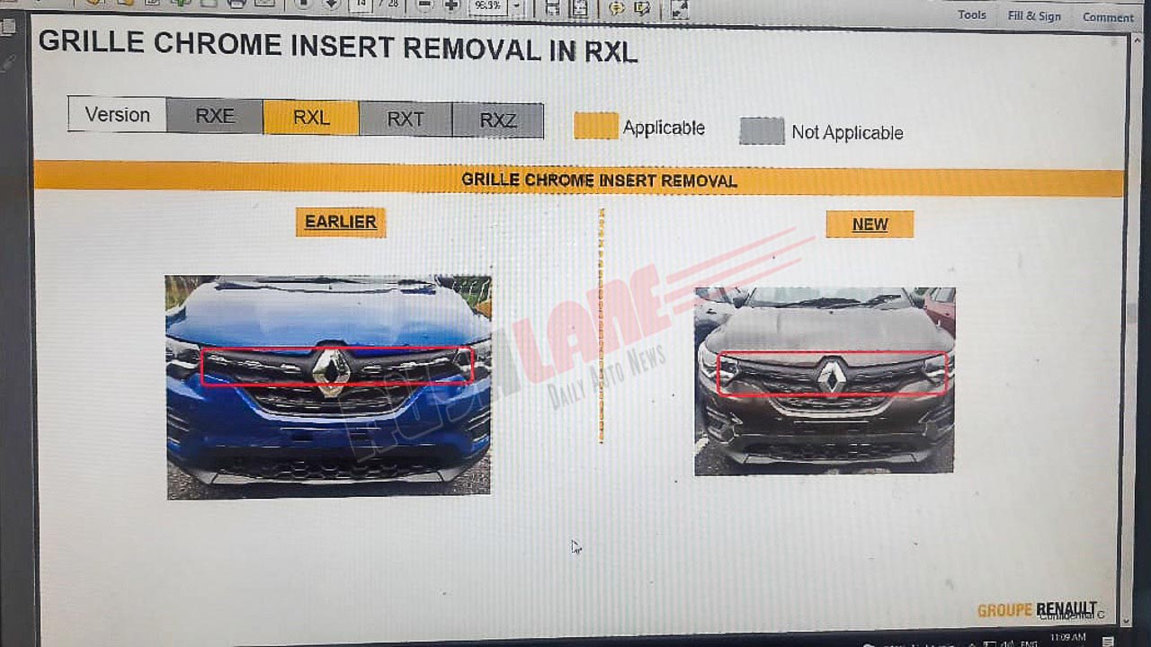 Renault Triber Variant - Features Updated August 2021