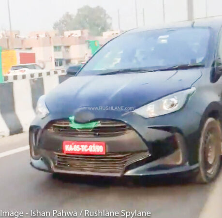 Toyota Yaris Hatchback Spied In India