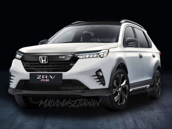 2022 Honda ZR-V sub 4 meter SUV render by Malvin WS