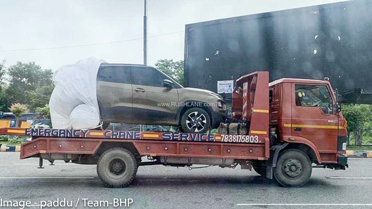 Tata Punch Spied While Getting Transported New Colour Option 
