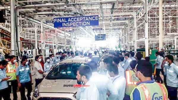 Last Ford Car From India Plant In Sanand, Gujarat