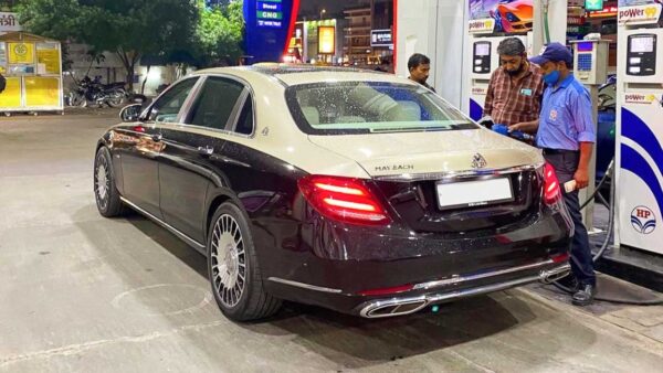 Mercedes E Class Modified With Maybach Bodykit