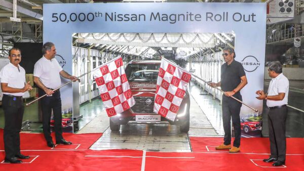 Nissan Magnite 50k Production Milestone