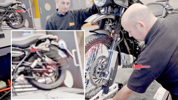 Royal Enfield Hunter 350 Leaks In New RE Himalayan Video