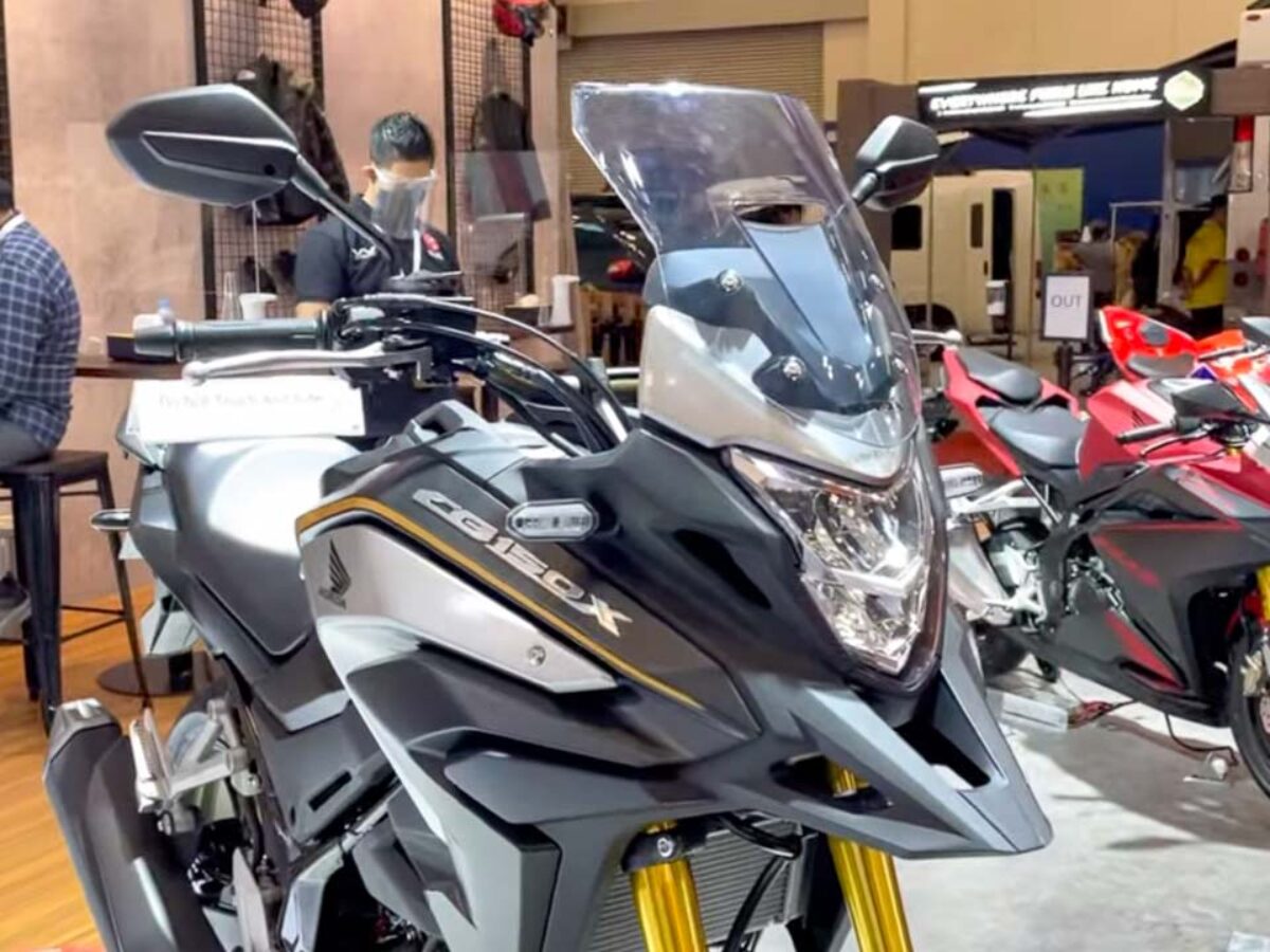 New Honda Cb150x 150cc Adventure Motorcycle Makes Global Debut