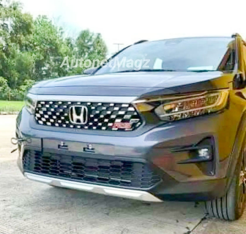 New Honda Compact SUV Spied Undisguised