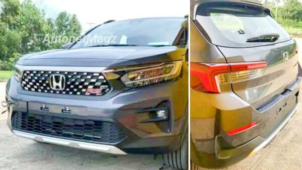 New Honda Compact SUV Spied Undisguised